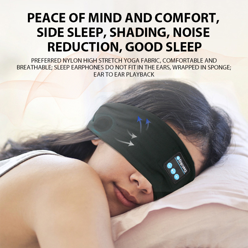 ไร้สายบลูทูธHeadband Sleepingห - Sleep Mask Headphones Bluetooth บทวิจารณ์และราคา