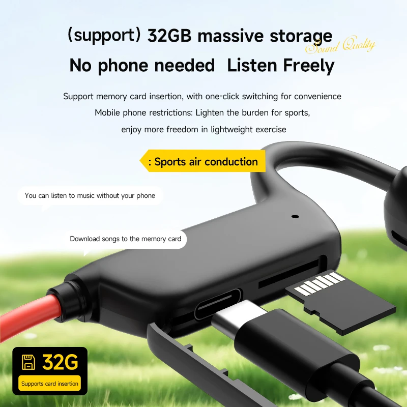 หูฟังบลูทูธแบบนำเสียงผ่านกระดู - Anc Wireless Over Ear Headphones บทวิจารณ์และราคา