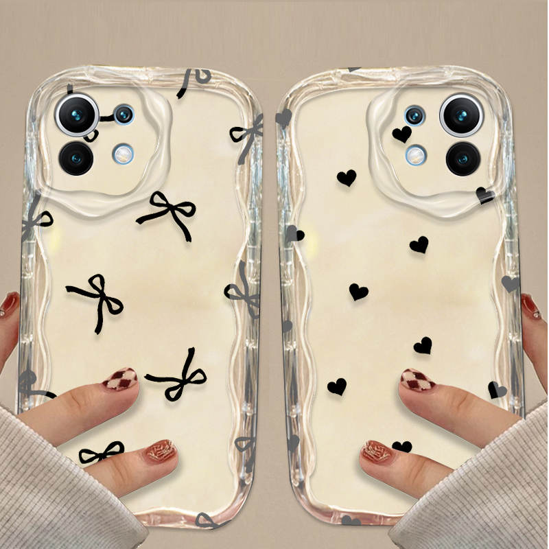 เคสลายโบว์สีดำรูปหัวใจสำหรับ X - Tablets บทวิจารณ์และราคา