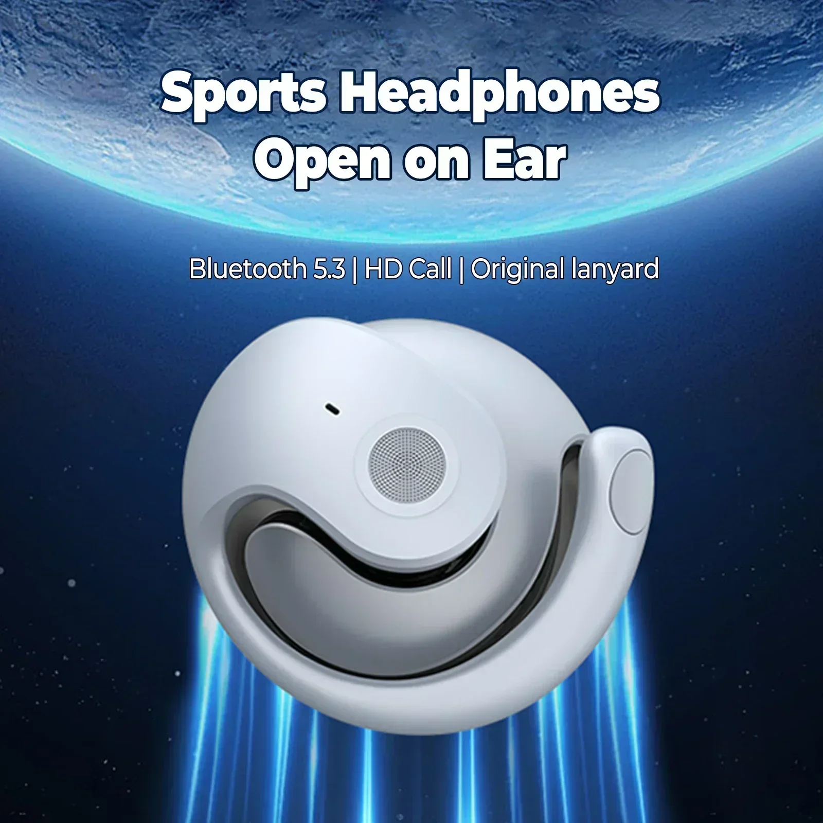 หูฟังบลูทูธไร้สาย TWS แบบคล้อง - Open Ear Air Conduction Headphones บทวิจารณ์และราคา