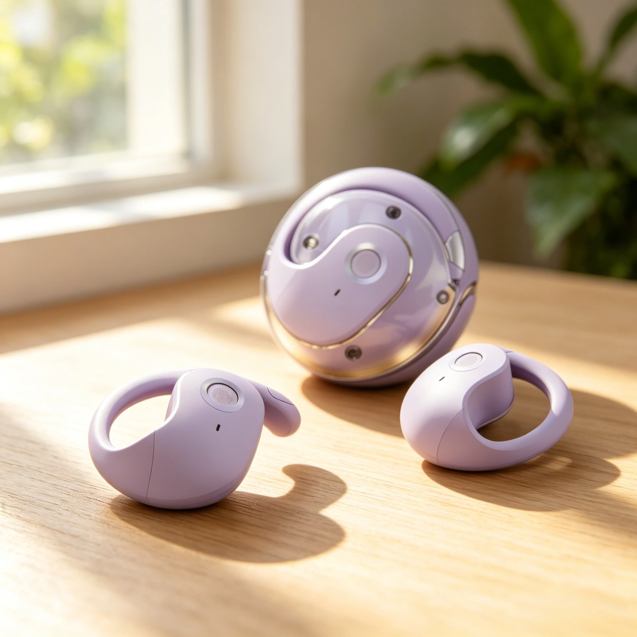 หูฟังบลูทูธไร้สาย TWS แบบคล้อง - Open Ear Air Conduction Headphones บทวิจารณ์และราคา
