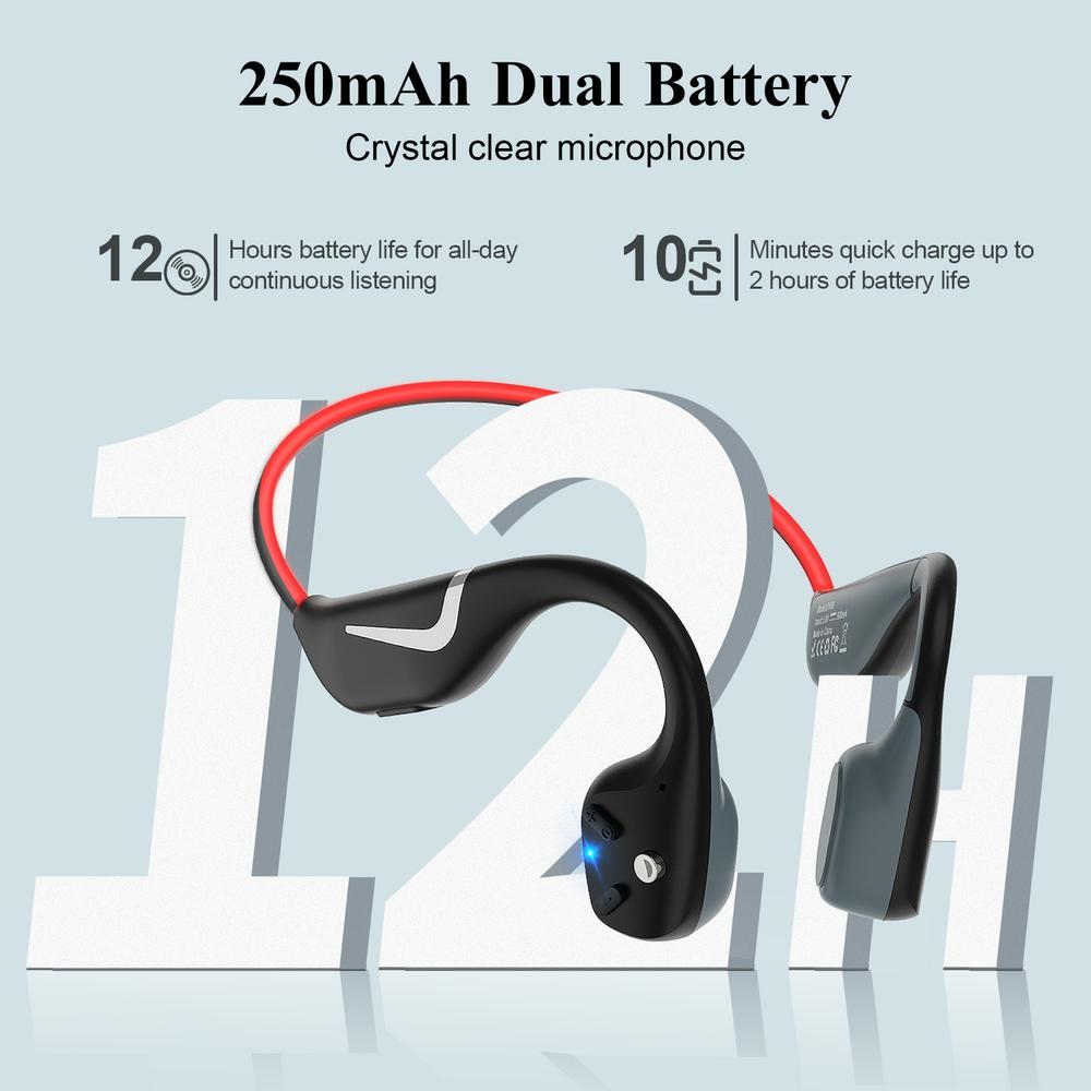 หูฟังบลูทูธแบบ Bone Conduction - Bone Conduction Running Headphones บทวิจารณ์และราคา
