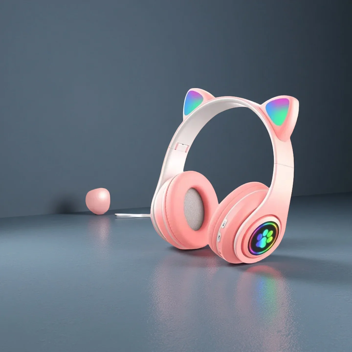 หูฟังบลูทูธลายหูแมวน่ารักพร้อม - Cat Ear Bluetooth Headset Led บทวิจารณ์และราคา