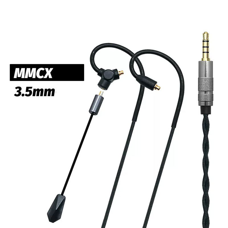 0.78 QDC MMCX สายหูฟังสำหรับเล - Type C Wired Earphones With Mic บทวิจารณ์และราคา